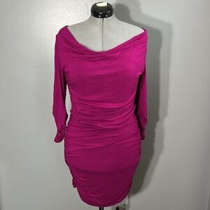 Express bodycon midi dress large